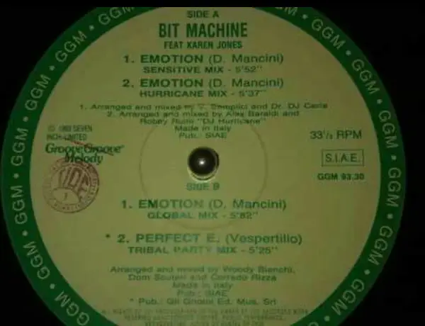 BIT MACHINE - Emotion - 12 inch x 1