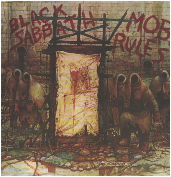 Black Sabbath Mob Rules (RED LABELS)