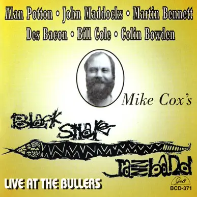 BLACK SNAKE JAZZ BAND - Live At The Bullers - CD
