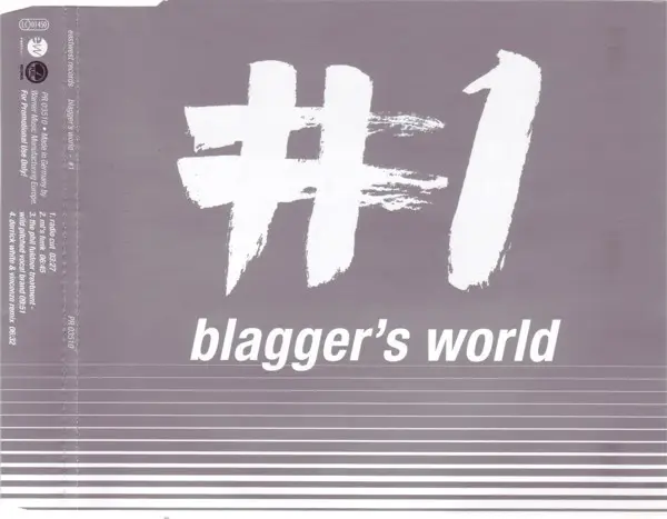 BLAGGER'S WORLD - #1 - CD single