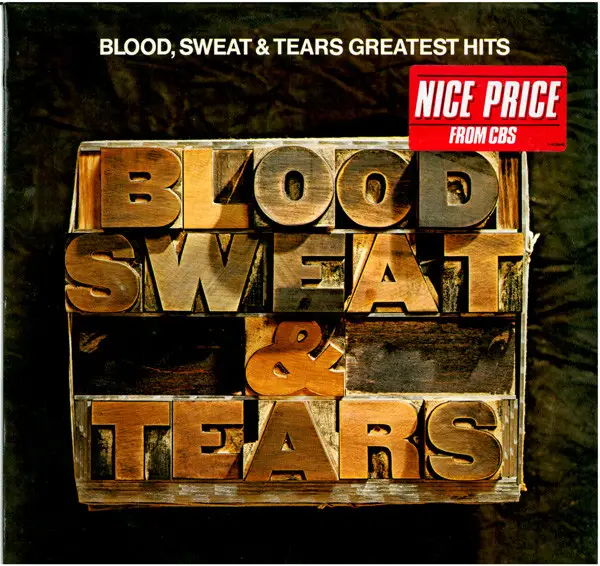 BLOOD SWEAT AND TEARS - Blood Sweat & Tears Greatest Hits - LP