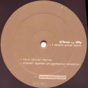 BLUE BOX - I Want Your Love - Disque Maxi x 1