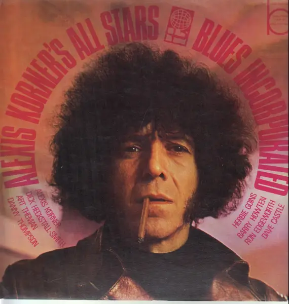 BLUES INCORPORATED - Alexis Korner's All Stars (ORIGINAL GERMAN) - Disque 33T