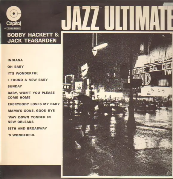 BOBBY HACKETT AND JACK TEAGARDEN - Jazz Ultimate - LP