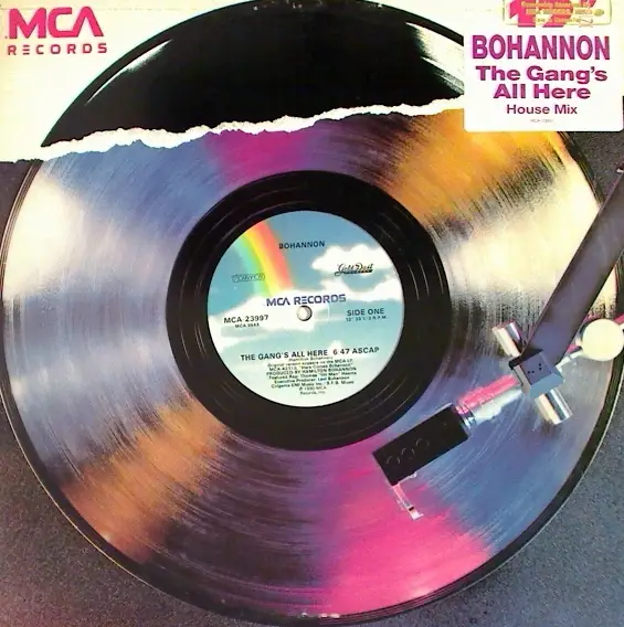 BOHANNON, HAMILTON BOHANNON - The Gang's All Here (House Mix) - Disque Maxi x 1