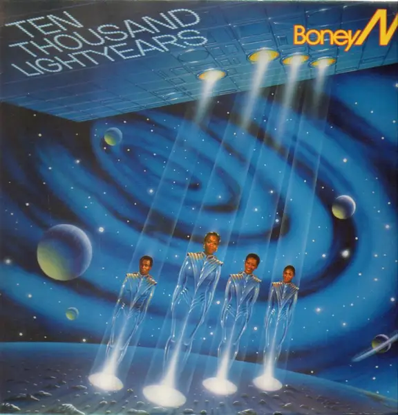 BONEY M. - 10.000 Lightyears (+ POSTER) - Disque 33T