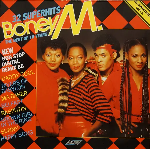 BONEY M. - The Best Of 10 Years - Disque 33T