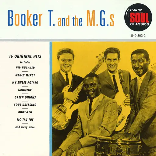BOOKER T.AND THE M.G.S - 16 Original Hits - Atlantic Soul Classics - Disque CD
