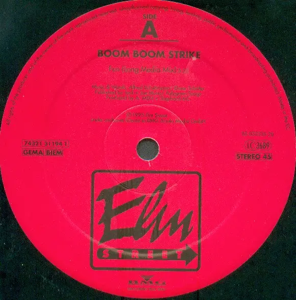 BOOM BOOM STRIKE - Fun - Disque Maxi x 1