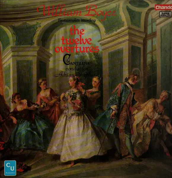 BOYCE - The Twelve Overtures (First Complete Recording) (HARDCOVER BOX + BOOKLET) - LP x 2