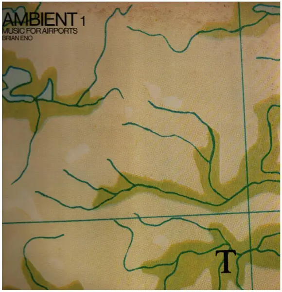 BRIAN ENO - Ambient 1 (Music For Airports) (INSERT) - Disque 33T