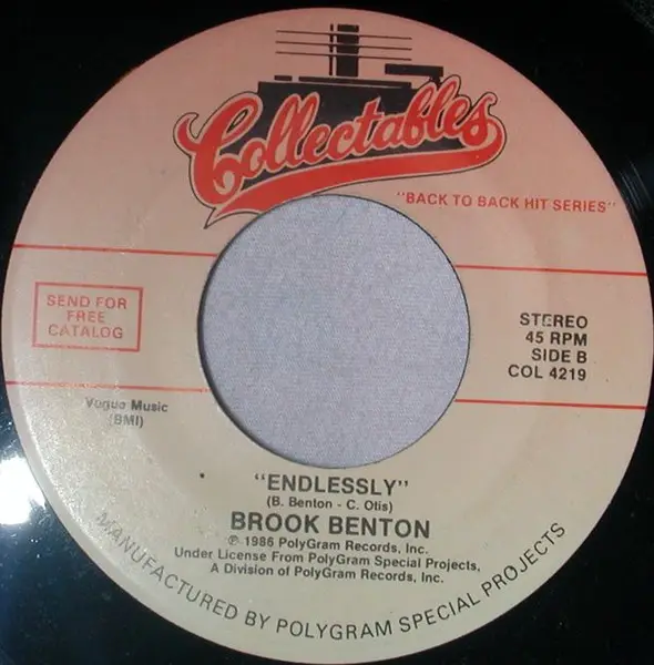 Brook Benton Endlessly / Kiddio