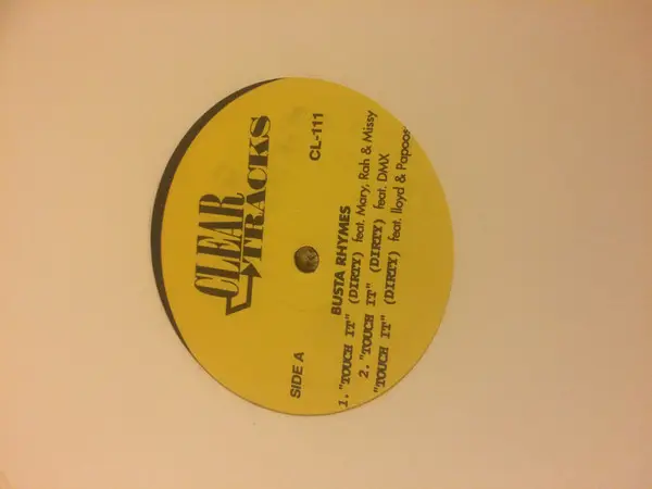 BUSTA RHYMES , DJ KHALED , MARIAH CAREY - Clear Tracks - 12 inch x 1