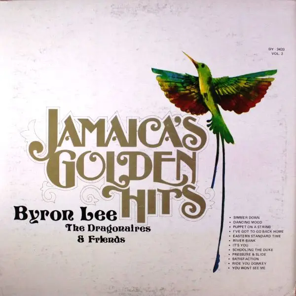 BYRON LEE AND THE DRAGONAIRES & VARIOUS - Jamaica's Golden Hits Vol. 2 - LP