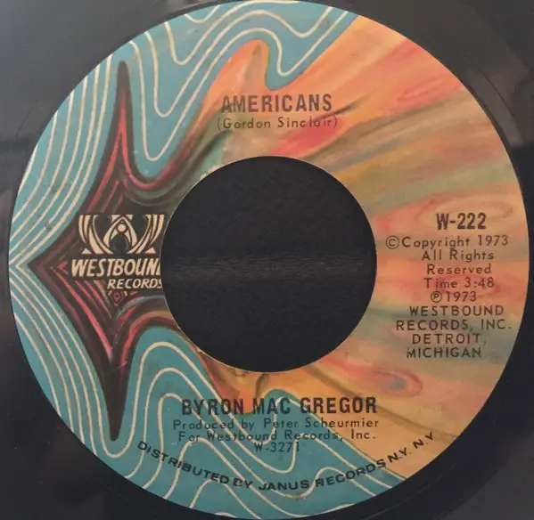 Byron MacGregor , The Westbound Strings Americans / America The Beautiful