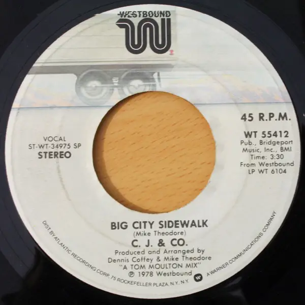 C.J. & CO - Big City Sidewalk - Disque 45T x 1