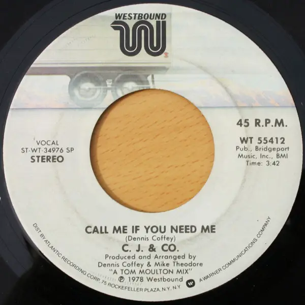 C.J. & CO - Big City Sidewalk - Disque 45T x 1