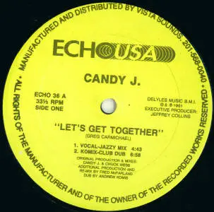 CANDY J - Let's Get Together - 12 inch x 1