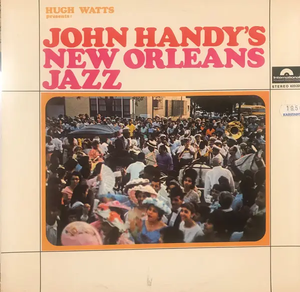 CAP'N JOHN HANDY - John Handy's New Orleans Jazz - LP
