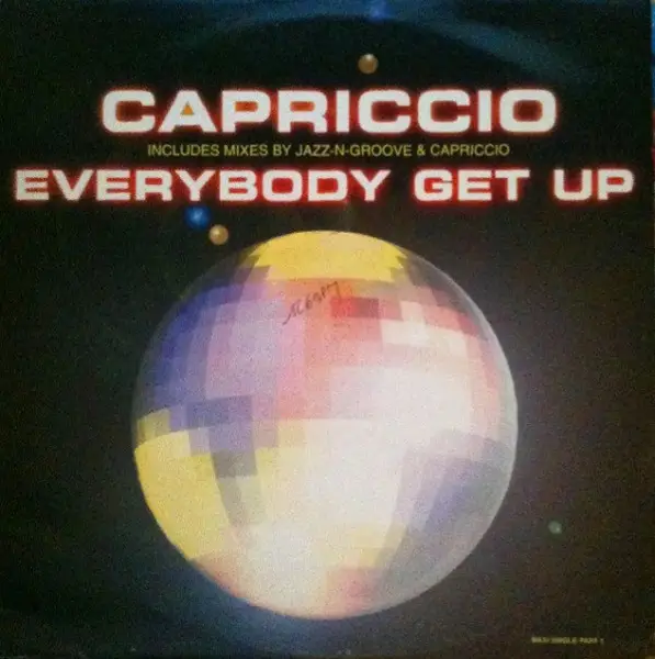 CAPRICCIO - Everybody Get Up - Disque Maxi x 1
