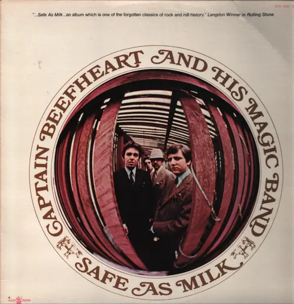 CAPTAIN BEEFHEART AND HIS MAGIC BAND - Safe As Milk (KALEIDOSCOPE LABEL) - LP
