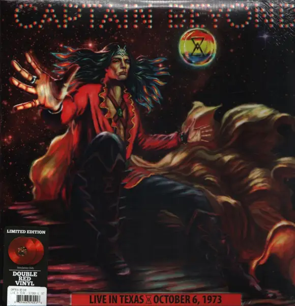 CAPTAIN BEYOND - Live In Texas-Oct. 6, 1973 (RED VINYL) - LP
