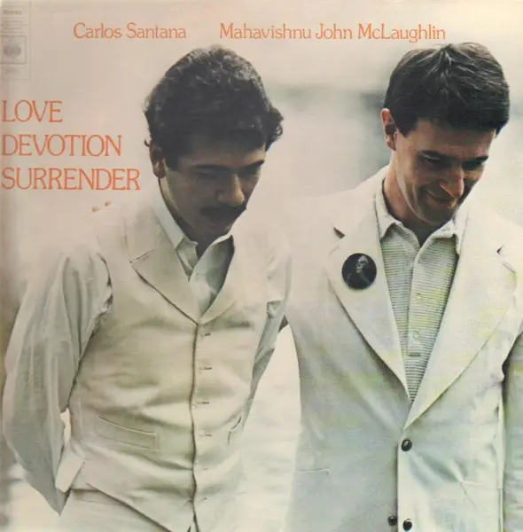 Carlos Santana & Mahavishnu John McLaughlin Love Devotion Surrender (GATEFOLD)