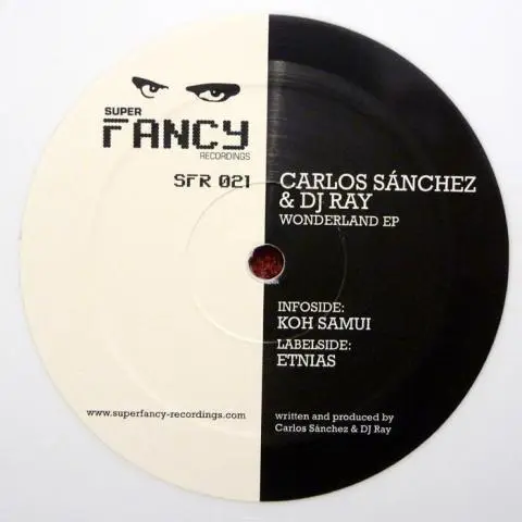 CARLOS SÁNCHEZ & DJ RAY - Wonderland EP (WHITE) - Disque Maxi x 1