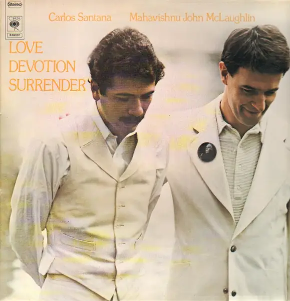 Carlos Santana & Mahavishnu John McLaughlin Love Devotion Surrender (GATEFOLD)