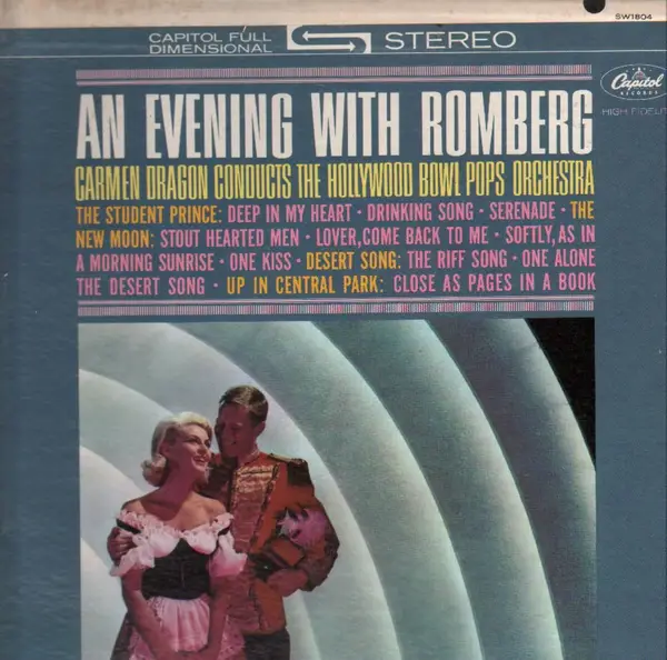 CARMEN DRAGON - An Evening With Romberg - LP