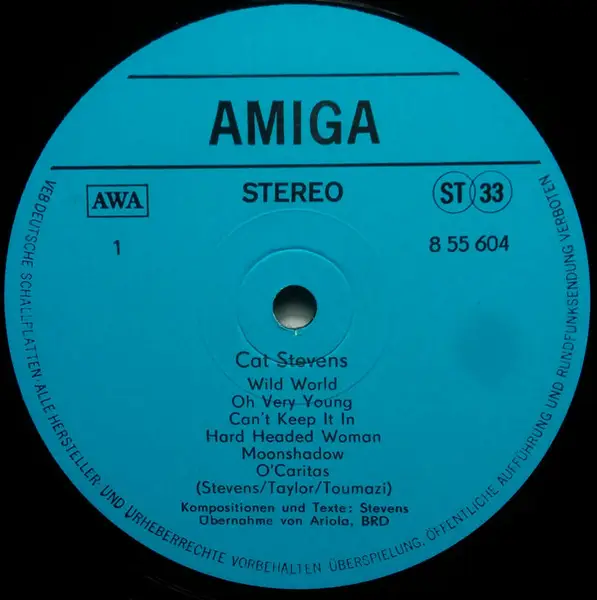 Cat Stevens Amiga-Edition (BLUE LABELS)
