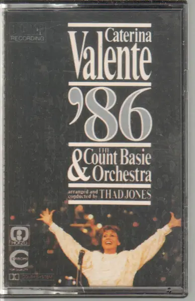 CATERINA VALENTE & THE COUNT BASIE ORCHESTRA - '86 (CLUB ED) - Tape