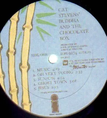 Cat Stevens Buddha And The Chocolate Box (GATEFOLD)