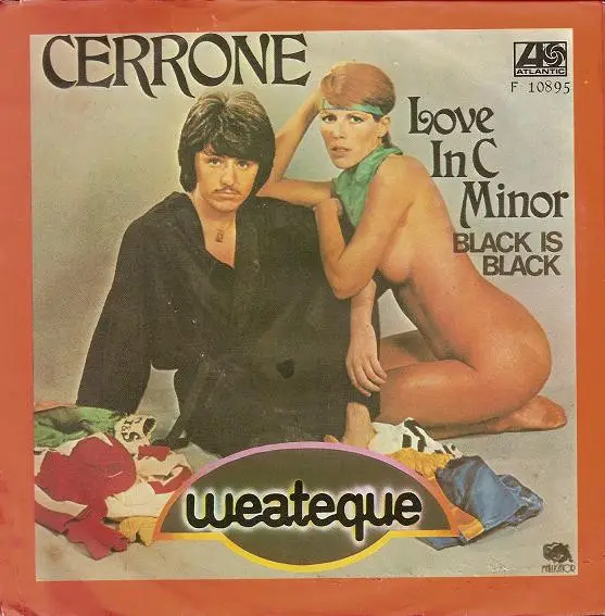 CERRONE - Love In C Minor / Black Is Black - Disque 45T x 1