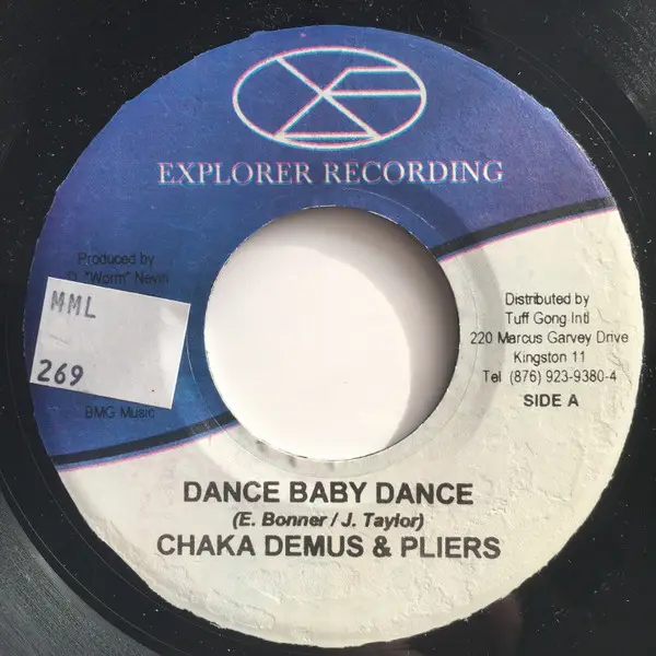 CHAKA DEMUS & PLIERS - Dance Baby Dance - 7inch x 1