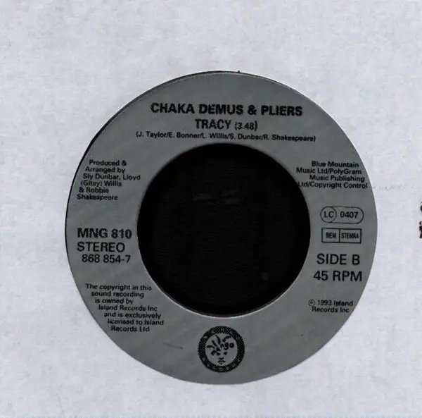 CHAKA DEMUS & PLIERS - She Don't Let Nobody (SILVER LABELS) - 7inch x 1