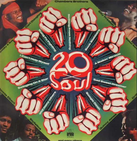 CHAMBERS BROTHERS, BILLY PRESTON A.O. - 20 x Soul - Disque 33T