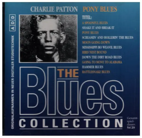 Charley Patton Pony Blues