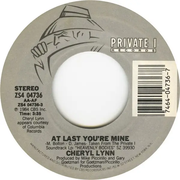 Cheryl Lynn At Last You're Mine