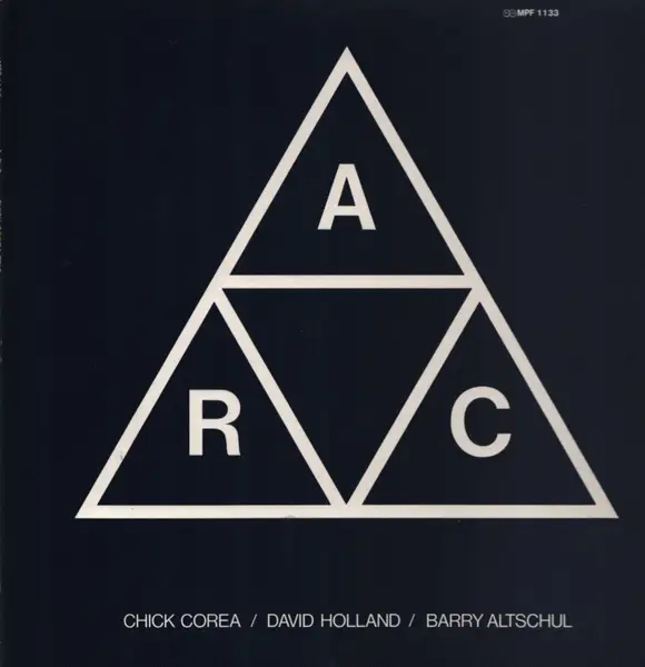 CHICK COREA / DAVE HOLLAND / BARRY ALTSCHUL - A.R.C. (+ INSERT) - LP