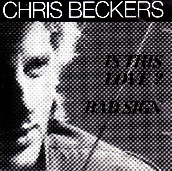 CHRIS BECKERS - Is This Love ? - Disque CD single
