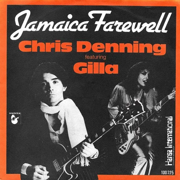 CHRIS DENNING - Jamaica Farewell - Disque 45T x 1
