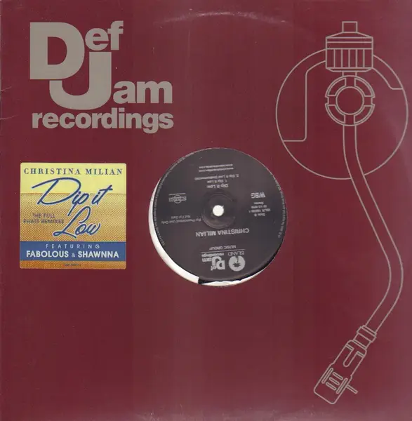 CHRISTINA MILIAN - Dip It Low - Disque Maxi 45T