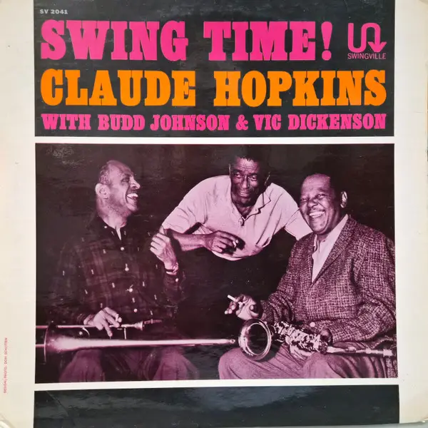 CLAUDE HOPKINS - Swing Time! (MONO, BLUE LABEL) - Disque 33T