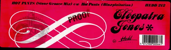 CLEOPATRA JONES - Hot Pants - 12 inch x 1