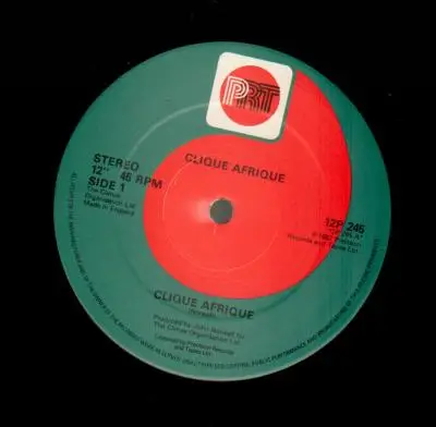 CLIQUE AFRIQUE - Clique Afrique - 12 inch x 1