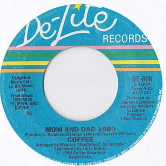 COFFEE - Mom And Dad 1980 / I Wanna Be With You - Disque 45T x 1