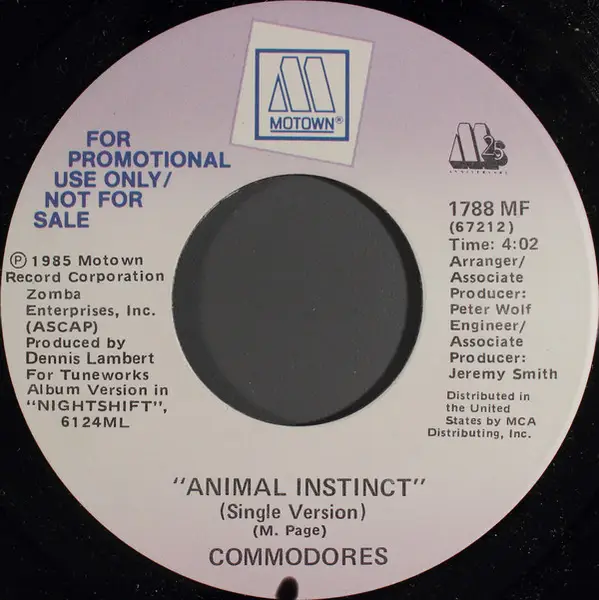 Commodores Animal Instinct