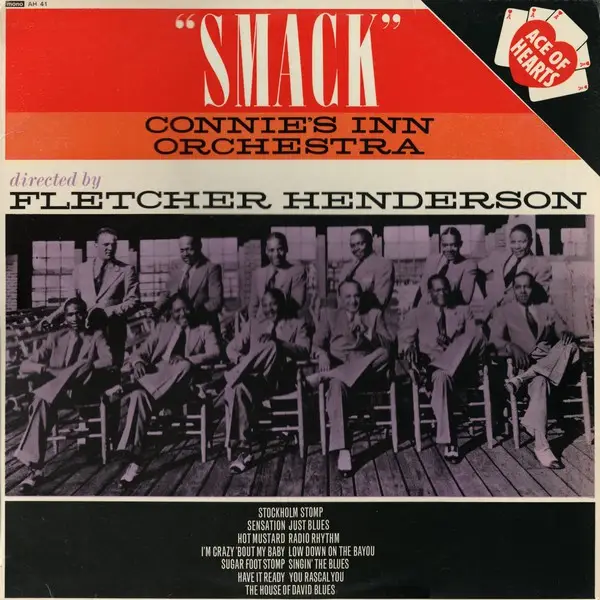 CONNIE'S INN ORCHESTRA DIRECTED BY FLETCHER HENDERSON - ''Smack'' - Disque 33T