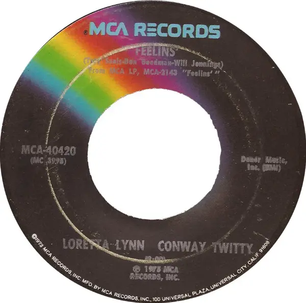 CONWAY TWITTY & LORETTA LYNN - You Done Lost Your Baby - 7inch x 1